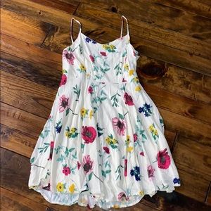 Floral knee length dress